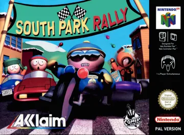 South Park Rally (Europe) (Beta) box cover front